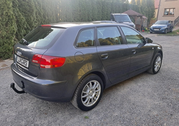 Audi A3 cena 19900 przebieg: 190000, rok produkcji 2005 z Myszków małe 436